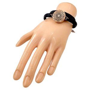 Locket Wrap Around Adjustable Bracelet Perfume Essential Oils Defuser Filigreed